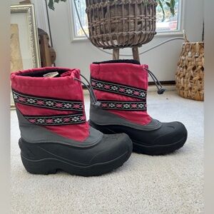 Lands End Girls snow boots size 1 | Children’s snow boots | Lands End snow boots